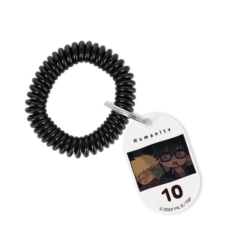 ヴァッシュ&ニコラス ゆるコマ ロッカーキー風アクリルキーホルダー ver.B