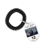 ヴァッシュ&ナイヴズ ゆるコマ ロッカーキー風アクリルキーホルダー 1