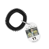 ヴァッシュ&ナイヴズ&レム ゆるコマ ロッカーキー風アクリルキーホルダー 1
