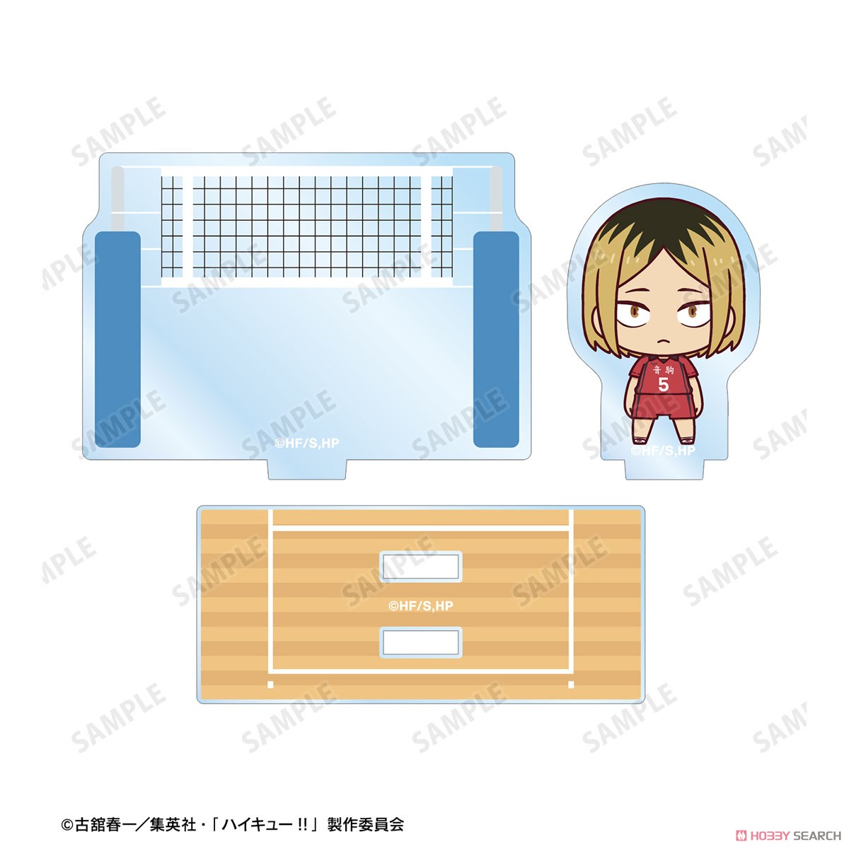 孤爪研磨 ちょこんと！ ジオラマ風アクリルスタンド 3