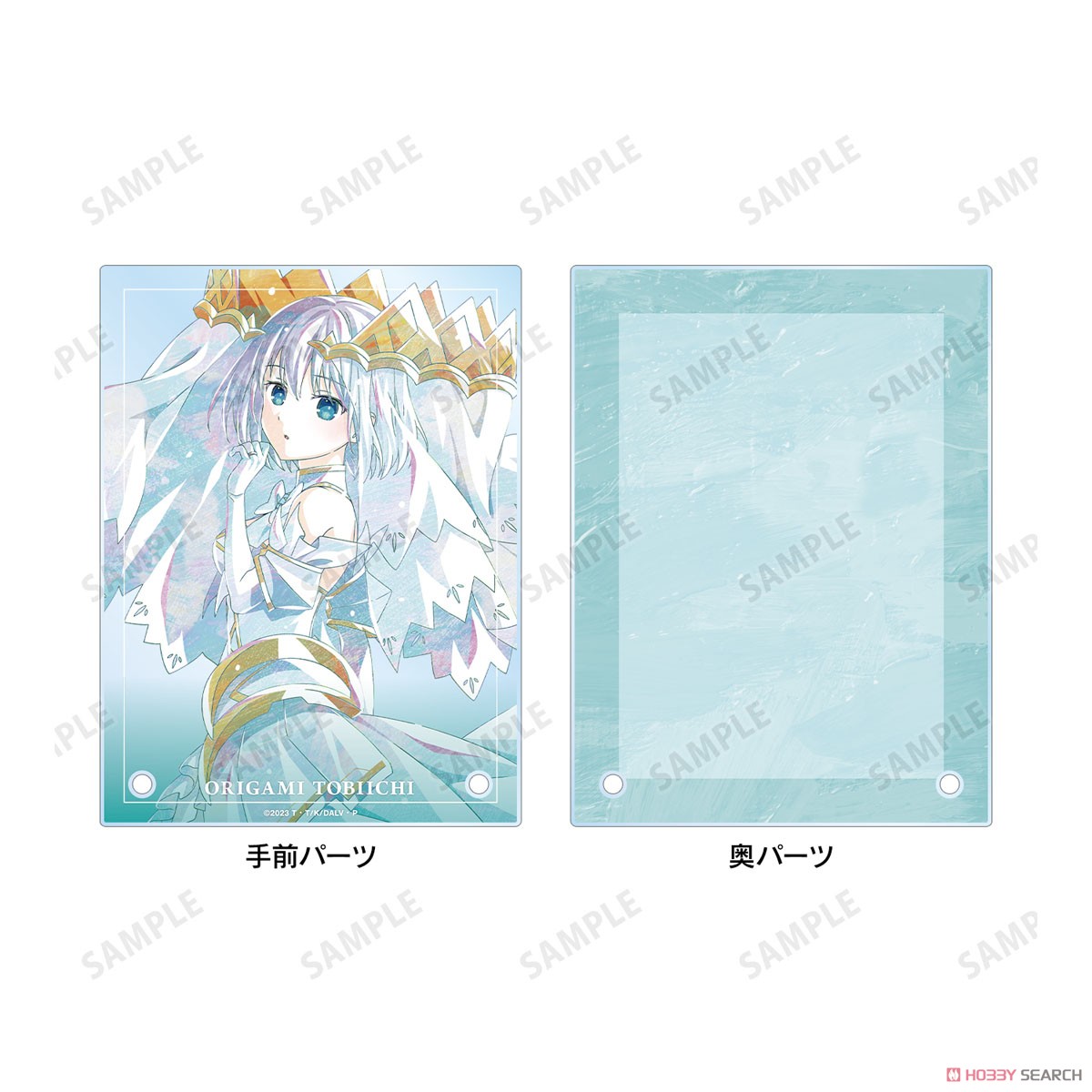 鳶一折紙 Ani-Art ダブルアクリルパネル 3