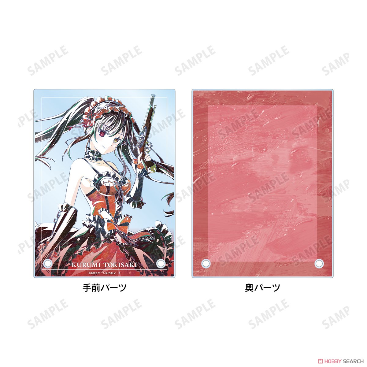 時崎狂三 Ani-Art ダブルアクリルパネル 3