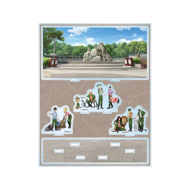 描き下ろし 集合 飼育係ver. アクリルジオラマ