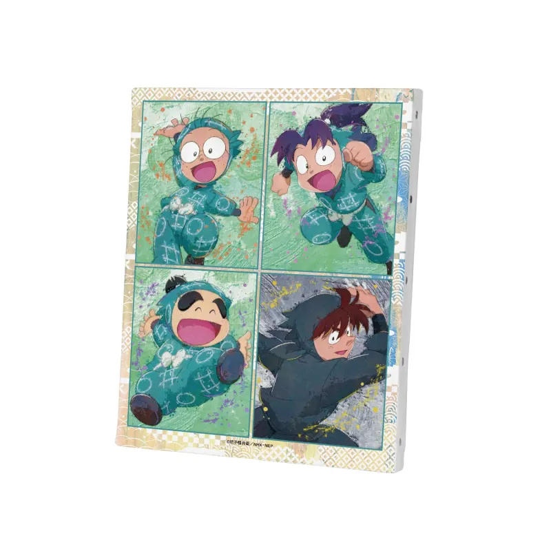 一年生集合＆土井先生 grunge CANVAS キャンバスボード