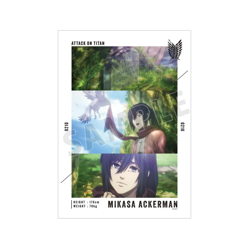 ミカサ 場面写A3マット加工ポスター vol.3