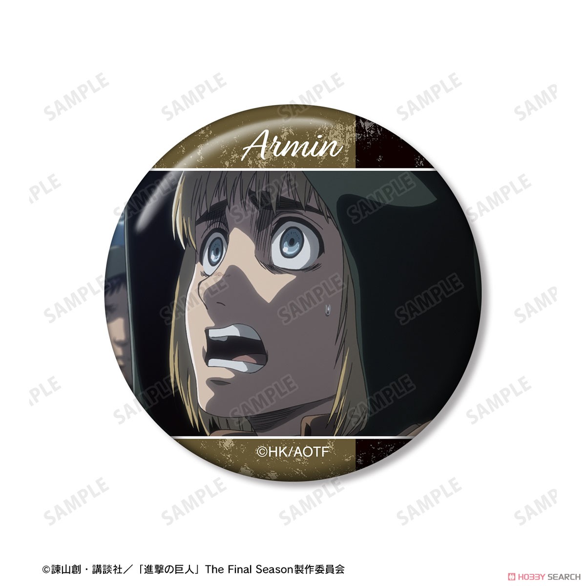 アルミン 場面写缶バッジ5個セット 3