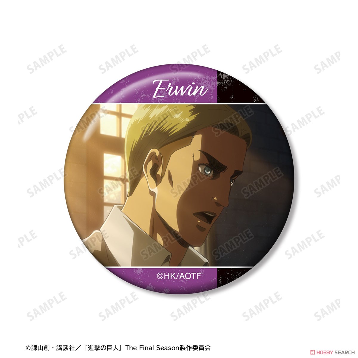 エルヴィン 場面写缶バッジ5個セット 3