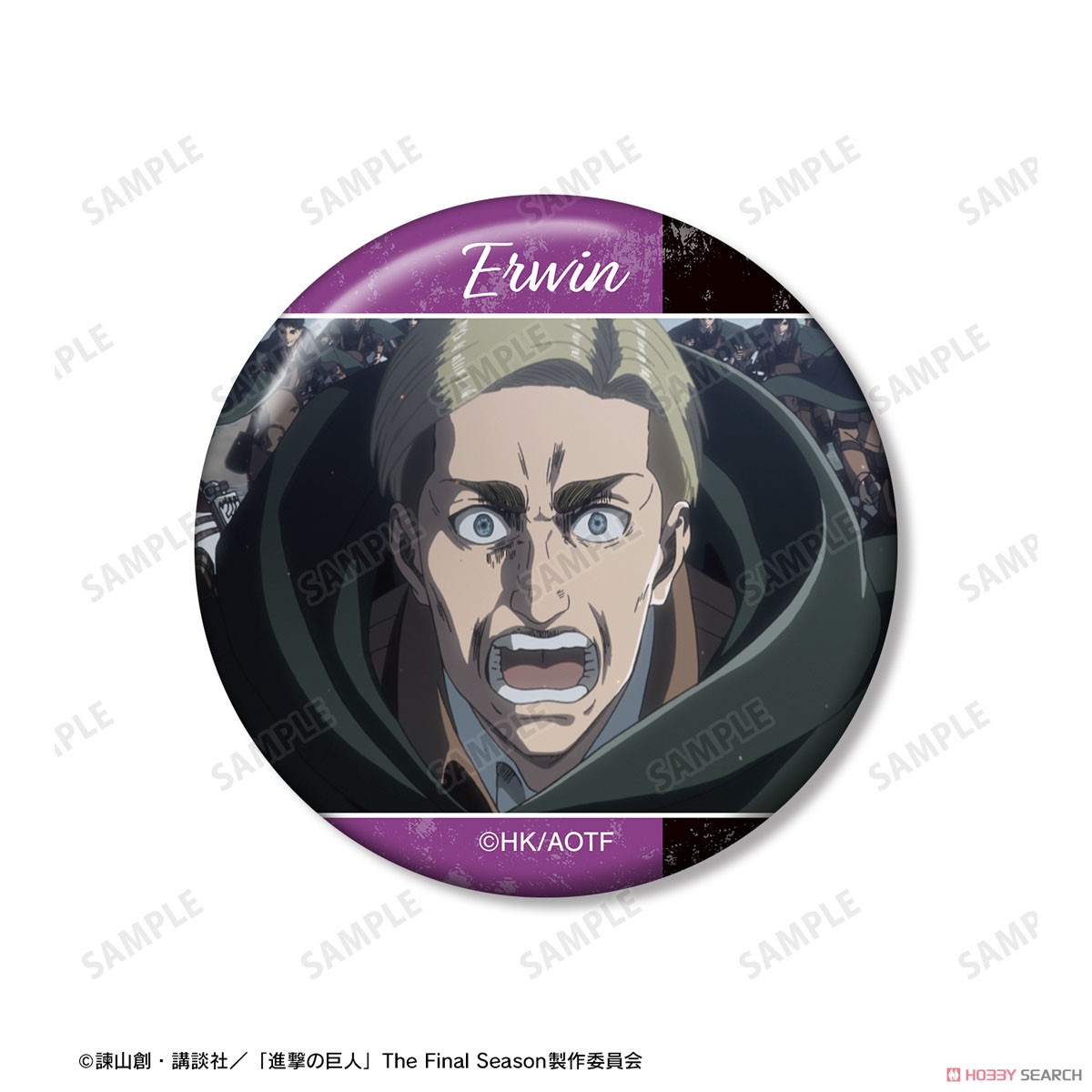 エルヴィン 場面写缶バッジ5個セット 7