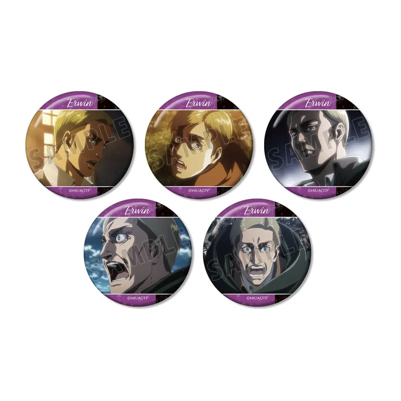 エルヴィン 場面写缶バッジ5個セット
