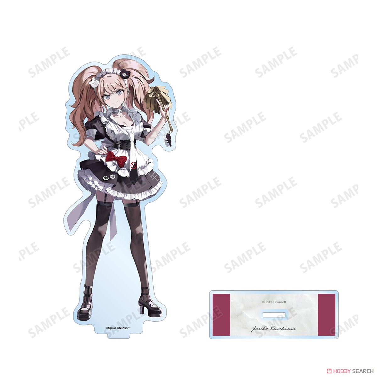 緜さんイラスト 江ノ島盾子 メイド&執事ver. BIGアクリルスタンド 4