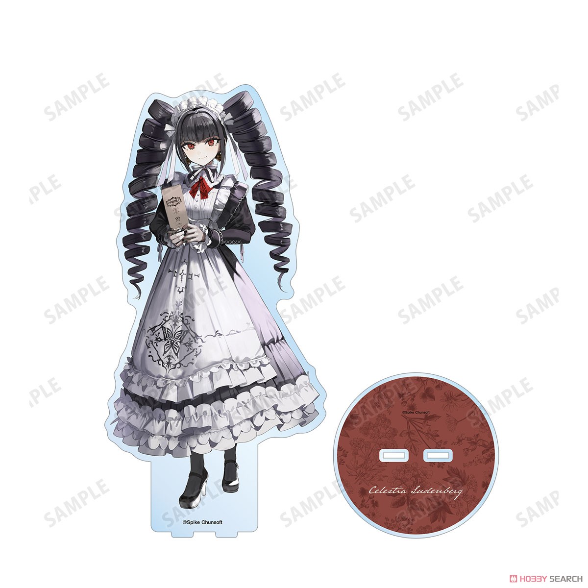 緜さんイラスト セレスティア・ルーデンベルク メイド&執事ver. 特大アクリルスタンド 4