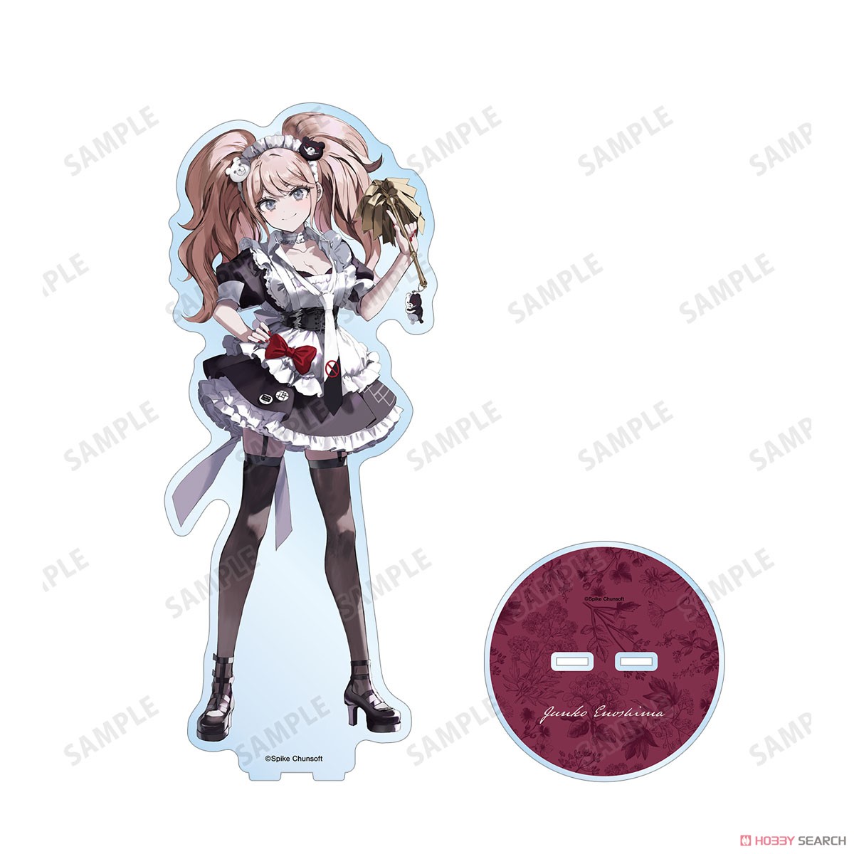 緜さんイラスト 江ノ島盾子 メイド&執事ver. 特大アクリルスタンド 4