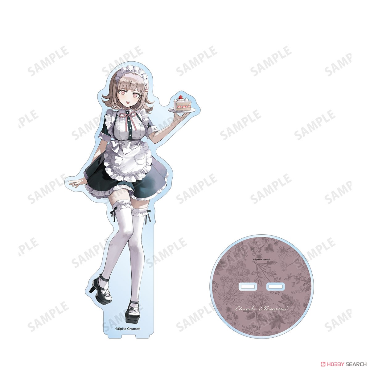 緜さんイラスト 七海千秋 メイド&執事ver. 特大アクリルスタンド 4