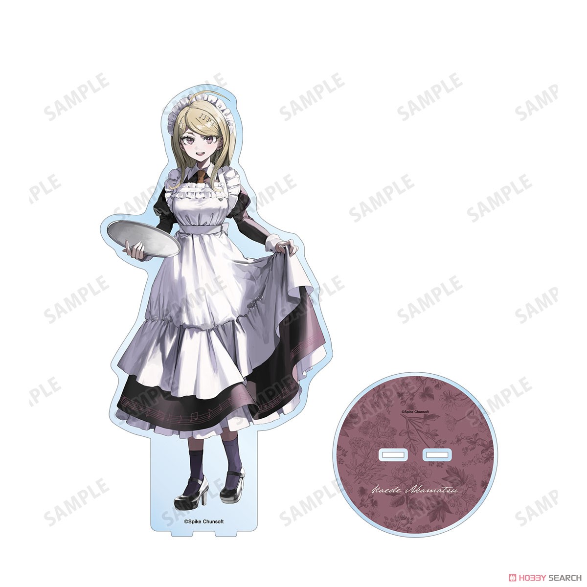 緜さんイラスト 赤松楓 メイド&執事ver. 特大アクリルスタンド 4