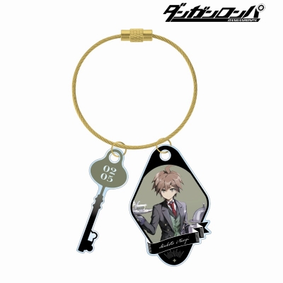 緜さんイラスト 苗木誠 メイド&執事ver. 2連ワイヤーアクリルキーホルダー 2