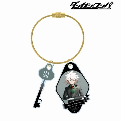 緜さんイラスト 狛枝凪斗 メイド&執事ver. 2連ワイヤーアクリルキーホルダー 2