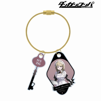 緜さんイラスト 赤松楓 メイド&執事ver. 2連ワイヤーアクリルキーホルダー 2