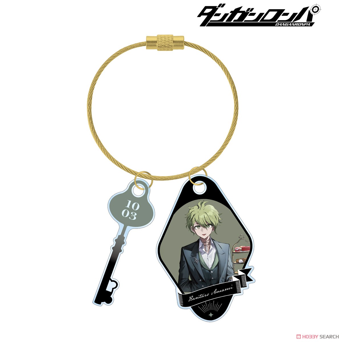 緜さんイラスト 天海蘭太郎 メイド&執事ver. 2連ワイヤーアクリルキーホルダー 3