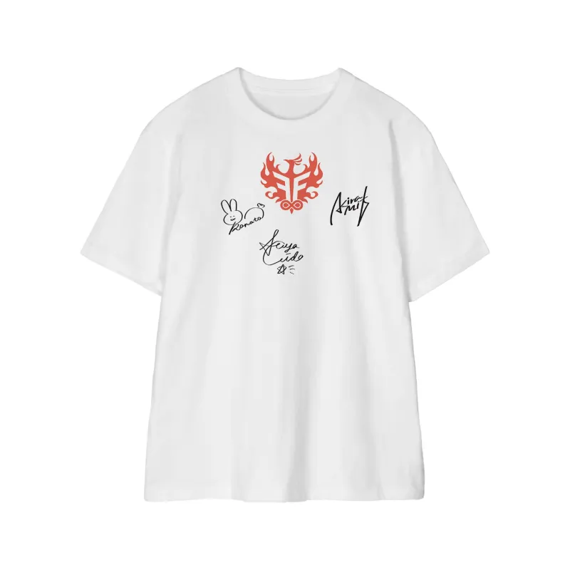 F∞F サイン入り風 Tシャツレディース(サイズ/L)