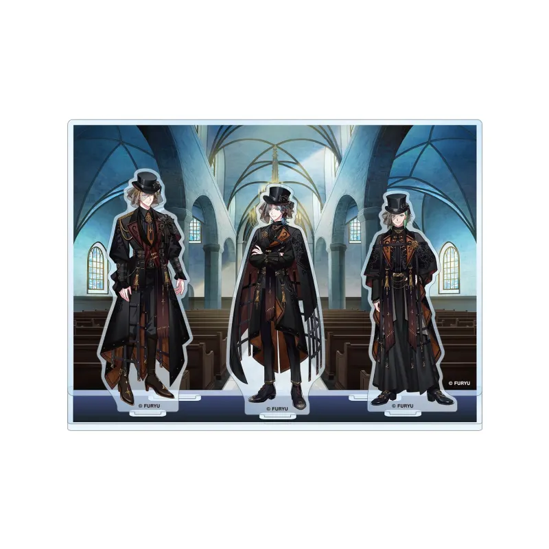 『氷雪の国で、約束のブーケを』 アクリルジオラマ