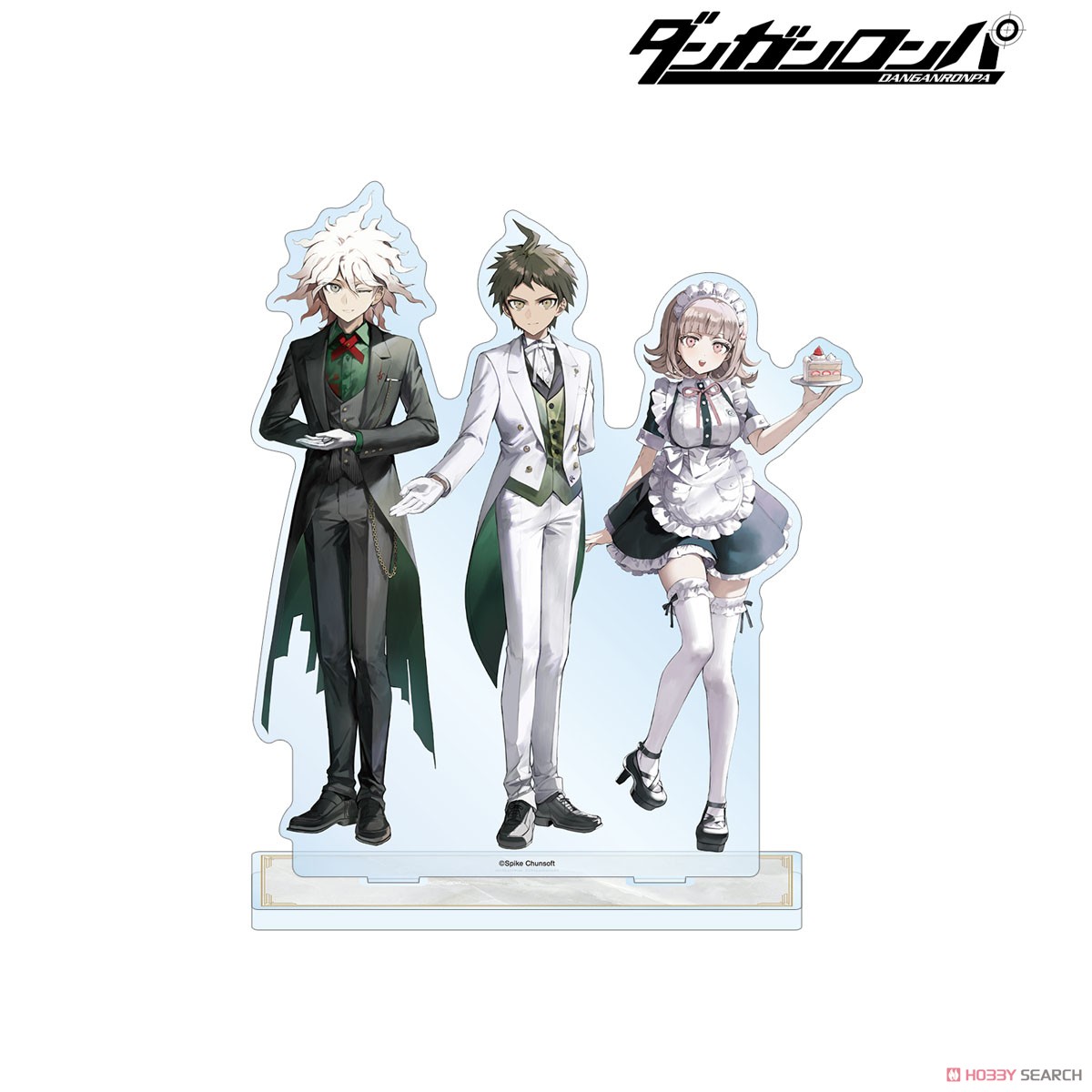 緜さんイラスト 日向創&狛枝凪斗&七海千秋 メイド&執事ver. BIGアクリルスタンド 3