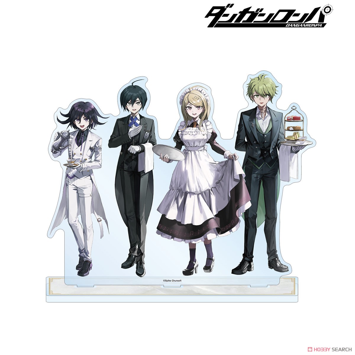 緜さんイラスト 赤松楓&天海蘭太郎&王馬小吉&最原終一 メイド&執事ver. BIGアクリルスタンド 3