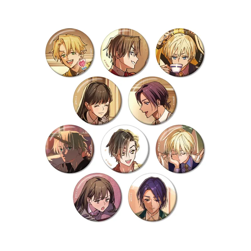 トレーディングエンディングイラスト缶バッジ(単位/BOX)