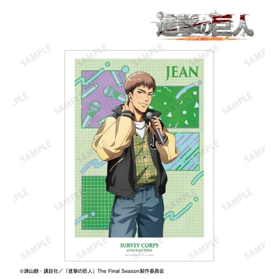 描き下ろし ジャン レトロ風ファッションver. A3マット加工ポスター 2