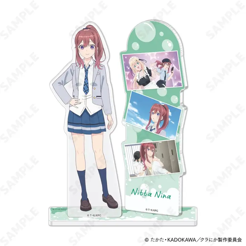 TVアニメ「クラスで2番目に可愛い女の子と友だちになった」 場面写アクリルスタンド 3.新田 新奈