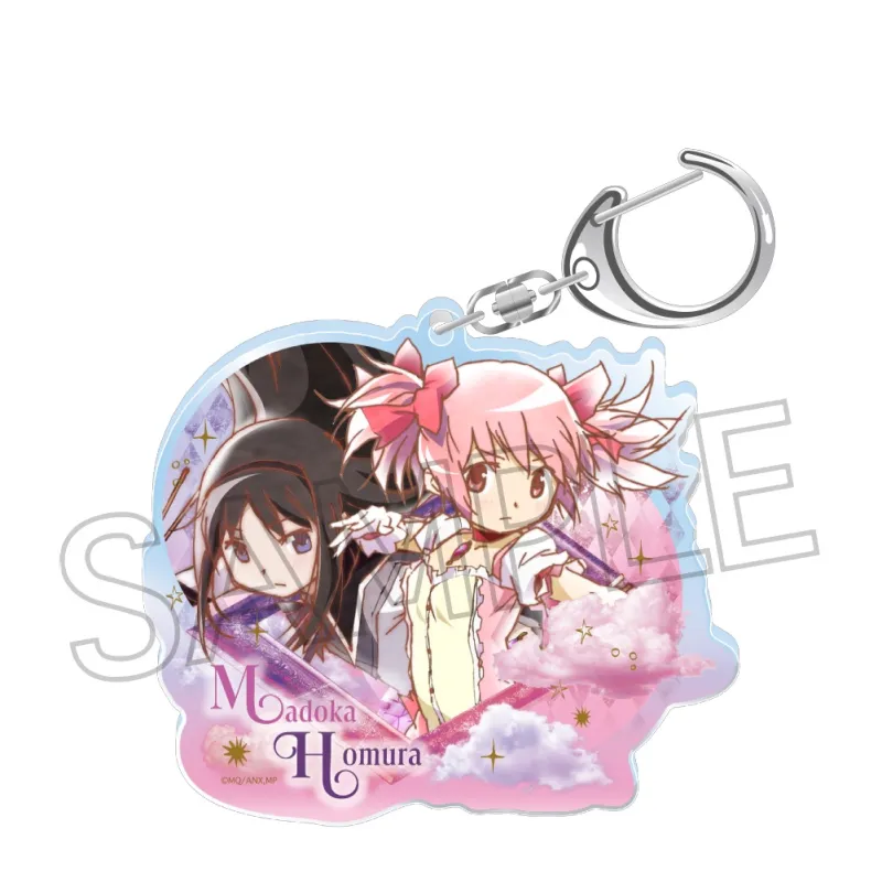 ヴィンテージシリーズ アクリルキーホルダー Vol.2 まどか&ほむら