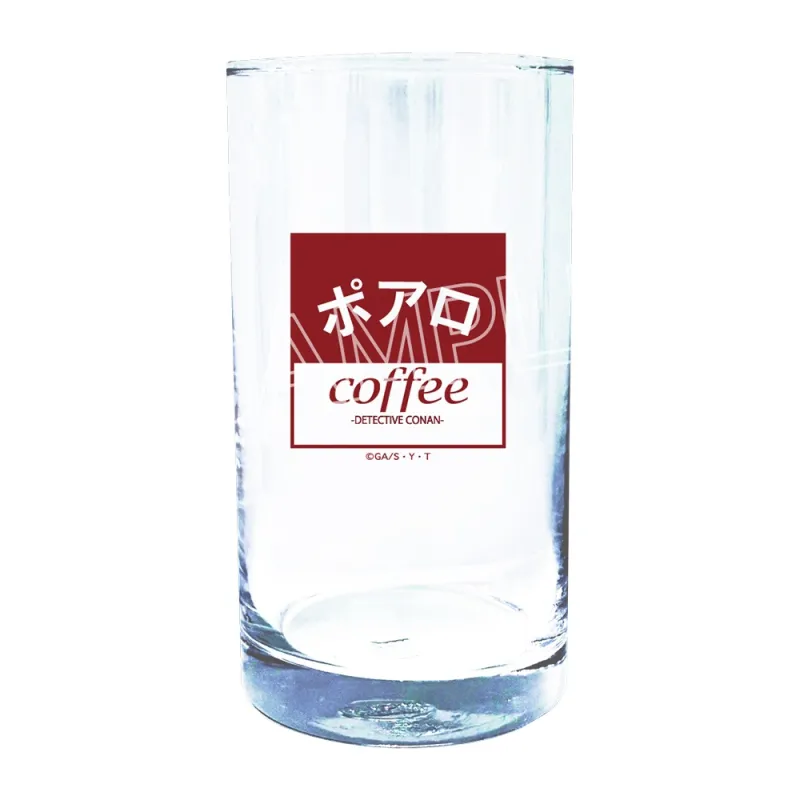 喫茶ポアロシリーズ グラス 看板ロゴ