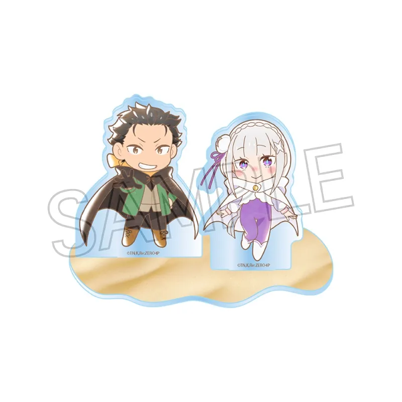 ミニキャラアクリルスタンド スバル＆エミリア