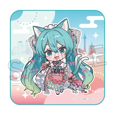 百鬼夜行 -街道さんぽ- ミニタオル 初音ミク