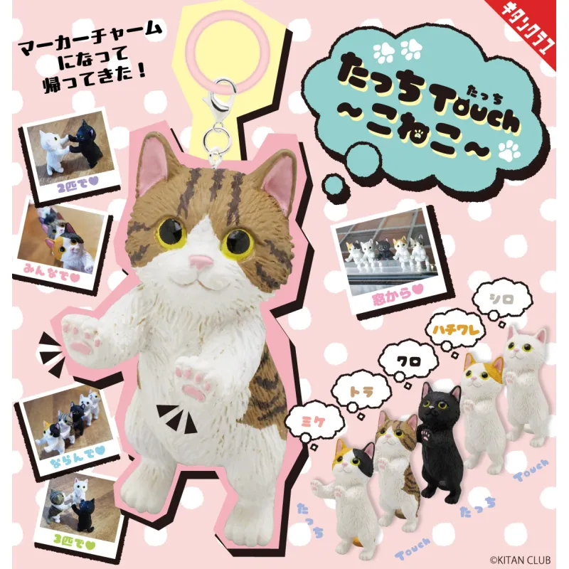 ②たっちねこマーカーチャーム