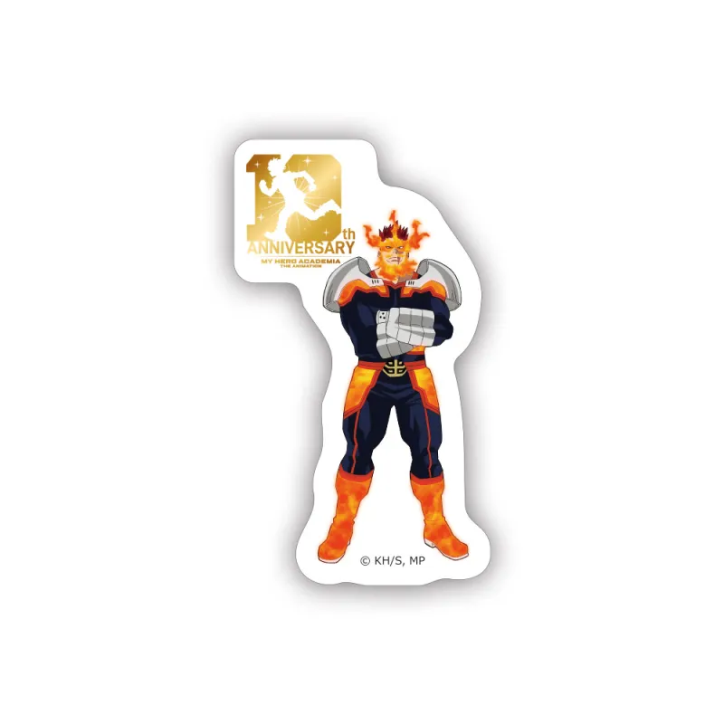 僕のヒーローアカデミア 10周年記念 ステッカー_エンデヴァー