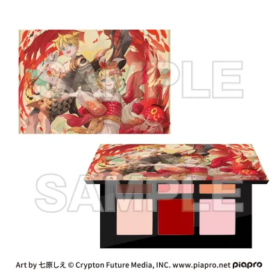 ピアプロキャラクターズ cosmetics 音彩ノ粧 メイクパレット『爛-ran-』