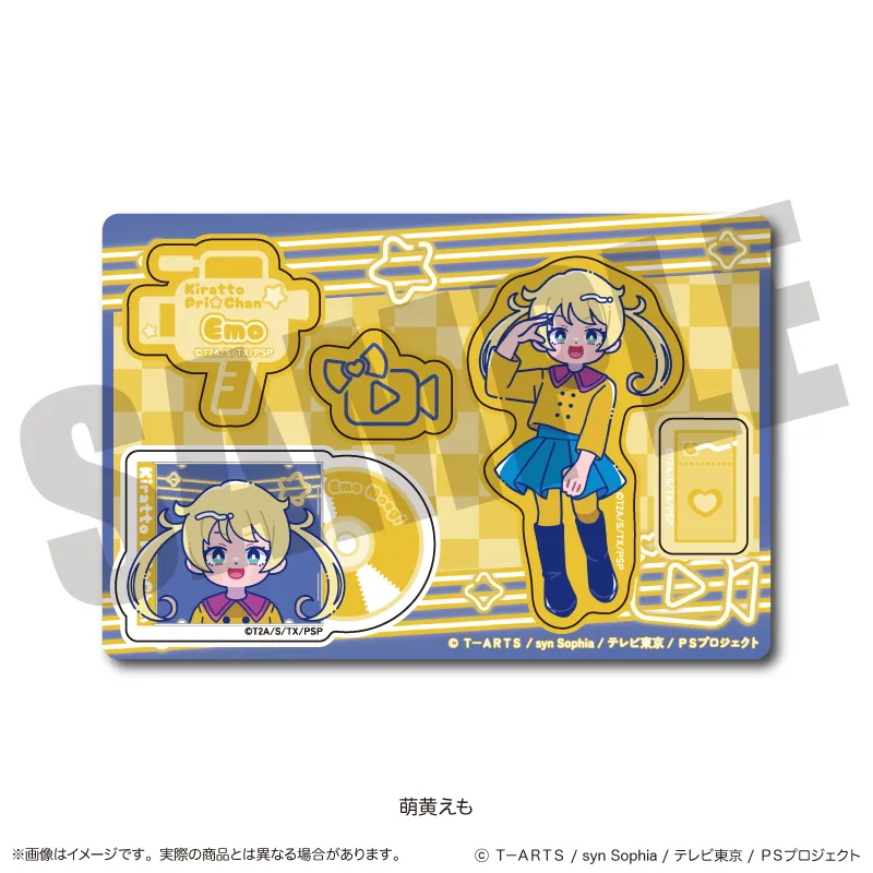 「キラッとプリ☆チャン」 ホログラムステッカーシート B 萌黄えも