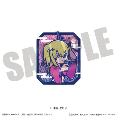 『銀魂』 にゅ〜とろ 第一弾 背景つき立体クリップ I 来島また子