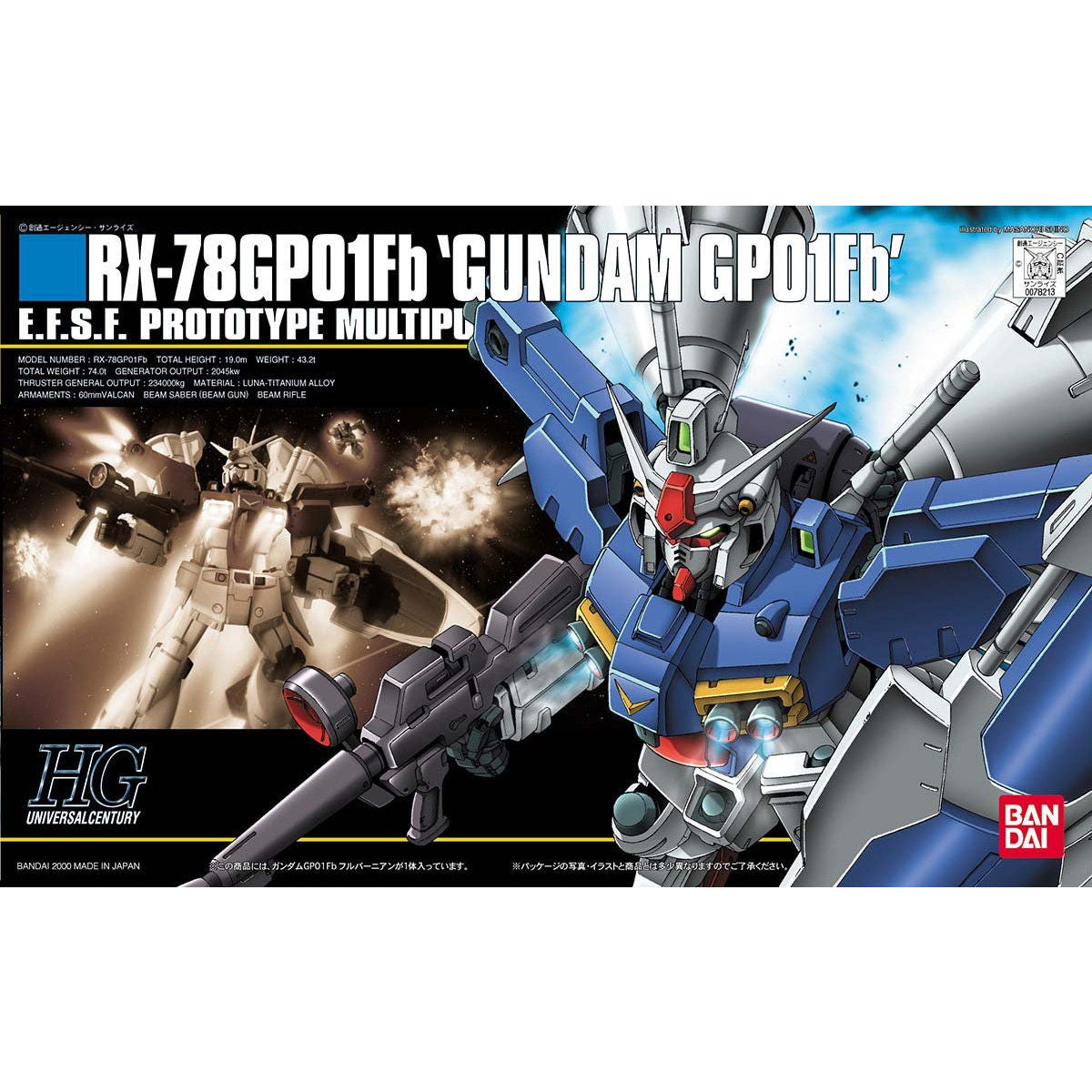 HGUC ガンダム GP01Fb 5