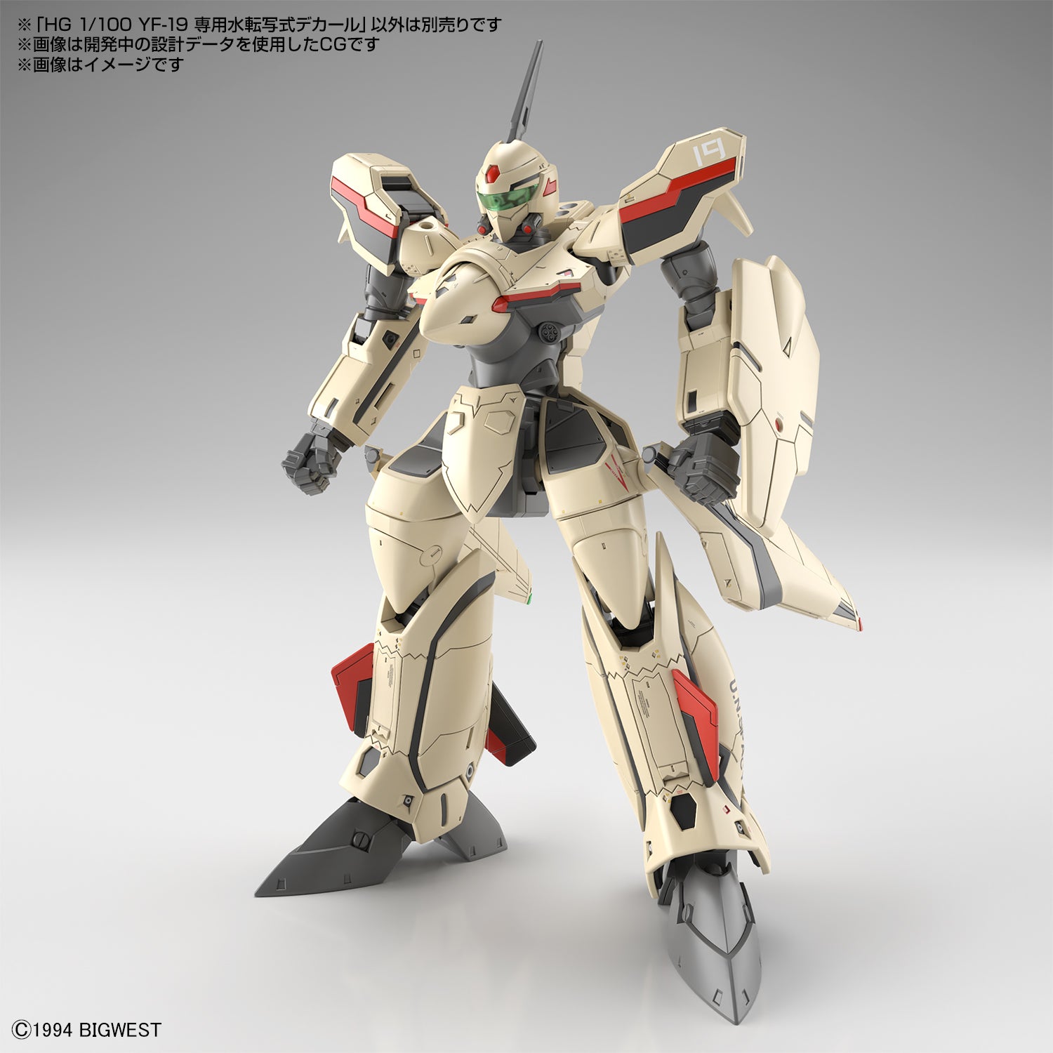 HG YF-19 専用水転写デカール 3