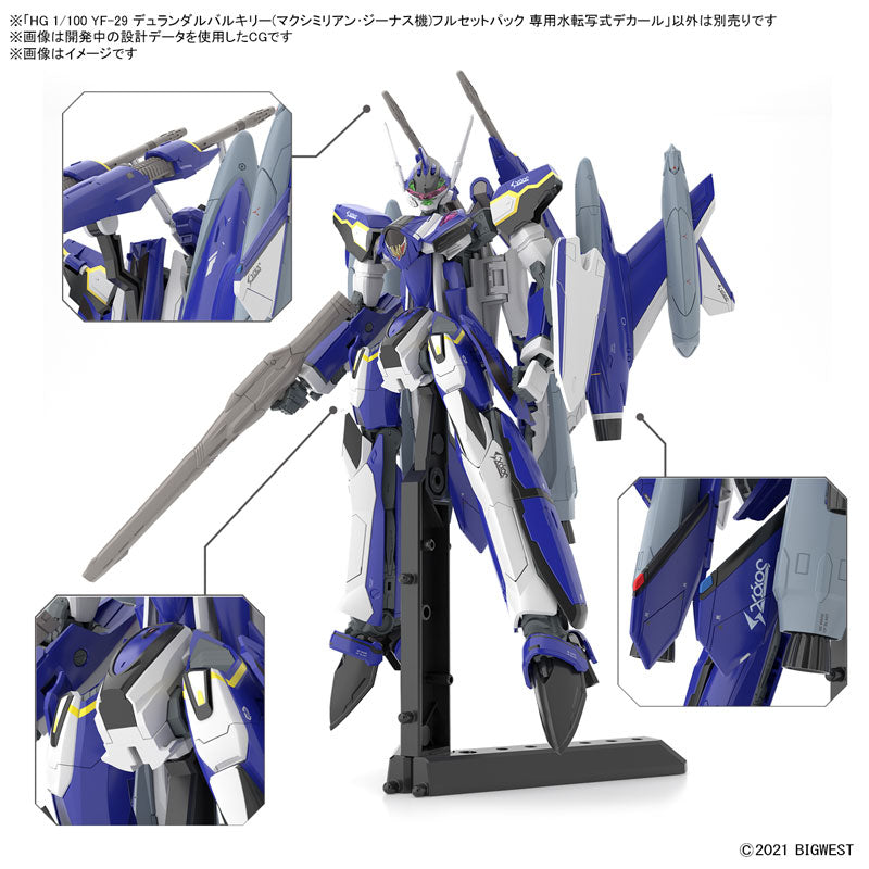 HG YF-29 専用水転写式デカール 2