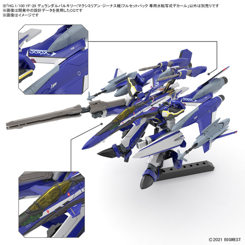 HG YF-29 専用水転写式デカール 3