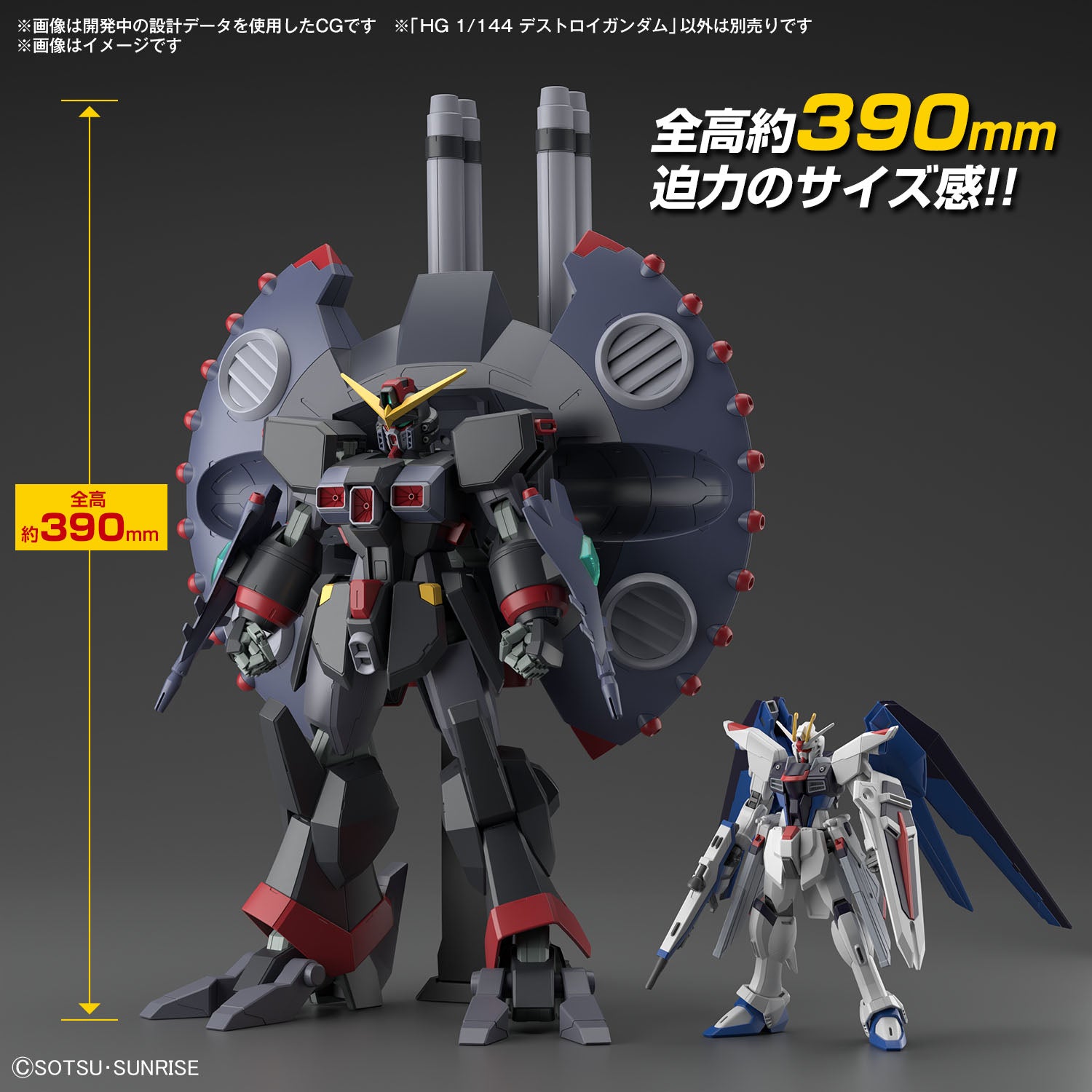 HG デストロイガンダム 3