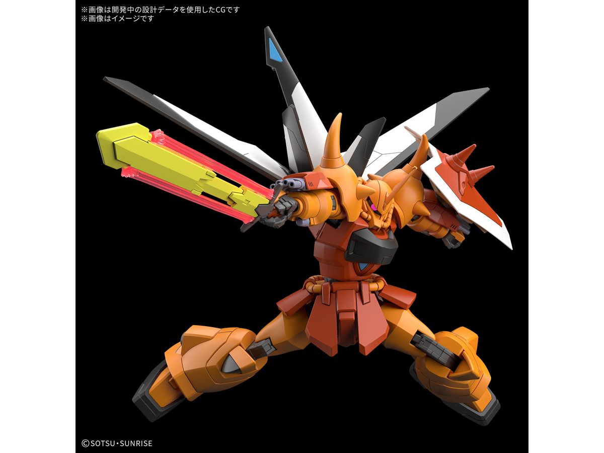 HG グフイグナイテッド(ハイネ専用機) 3