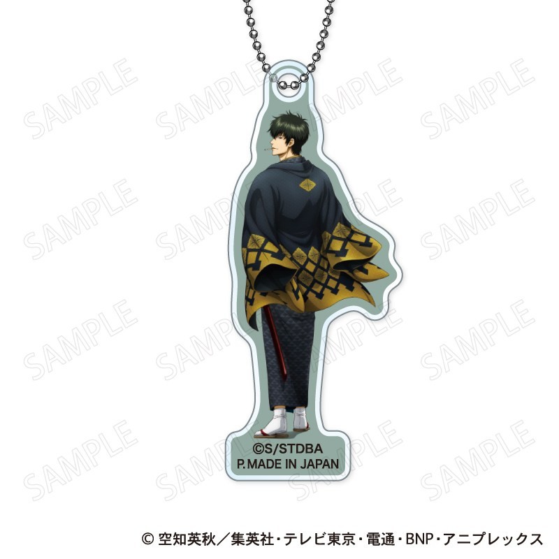 銀魂 トレーディングアクリルキーホルダー 和装×振り向き Ver. 9