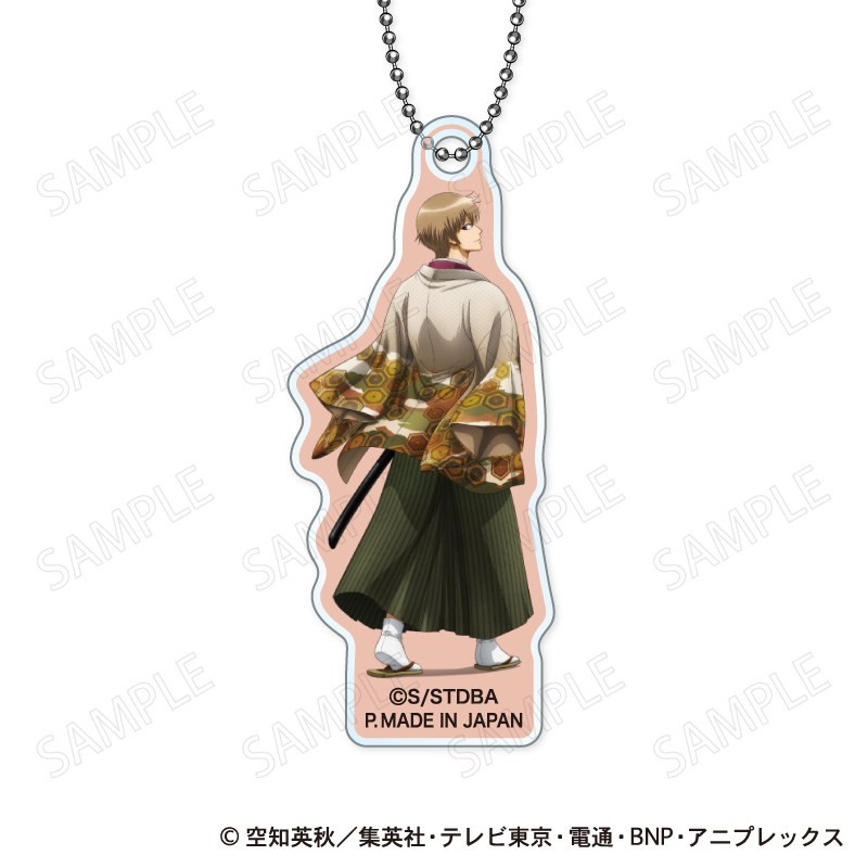 銀魂 トレーディングアクリルキーホルダー 和装×振り向き Ver. 10