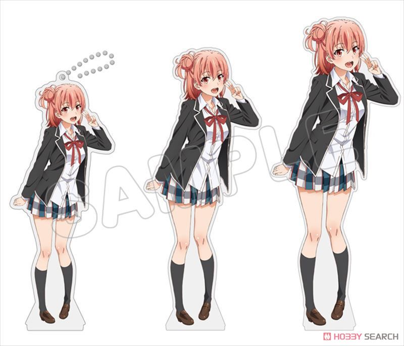 やはり俺の青春ラブコメはまちがっている。続 アクリルフィギュアL／由比ヶ浜結衣 制服Ｖｅｒ． 3