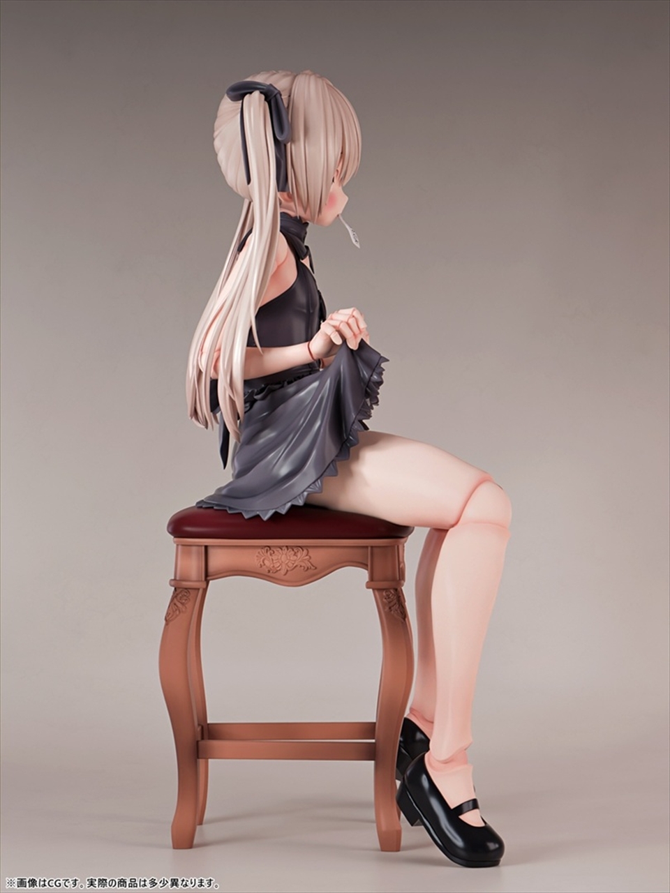 ベルドール ロゼ 黒下着ver. 1/5スケール塗装済み完成品フィギュア 4