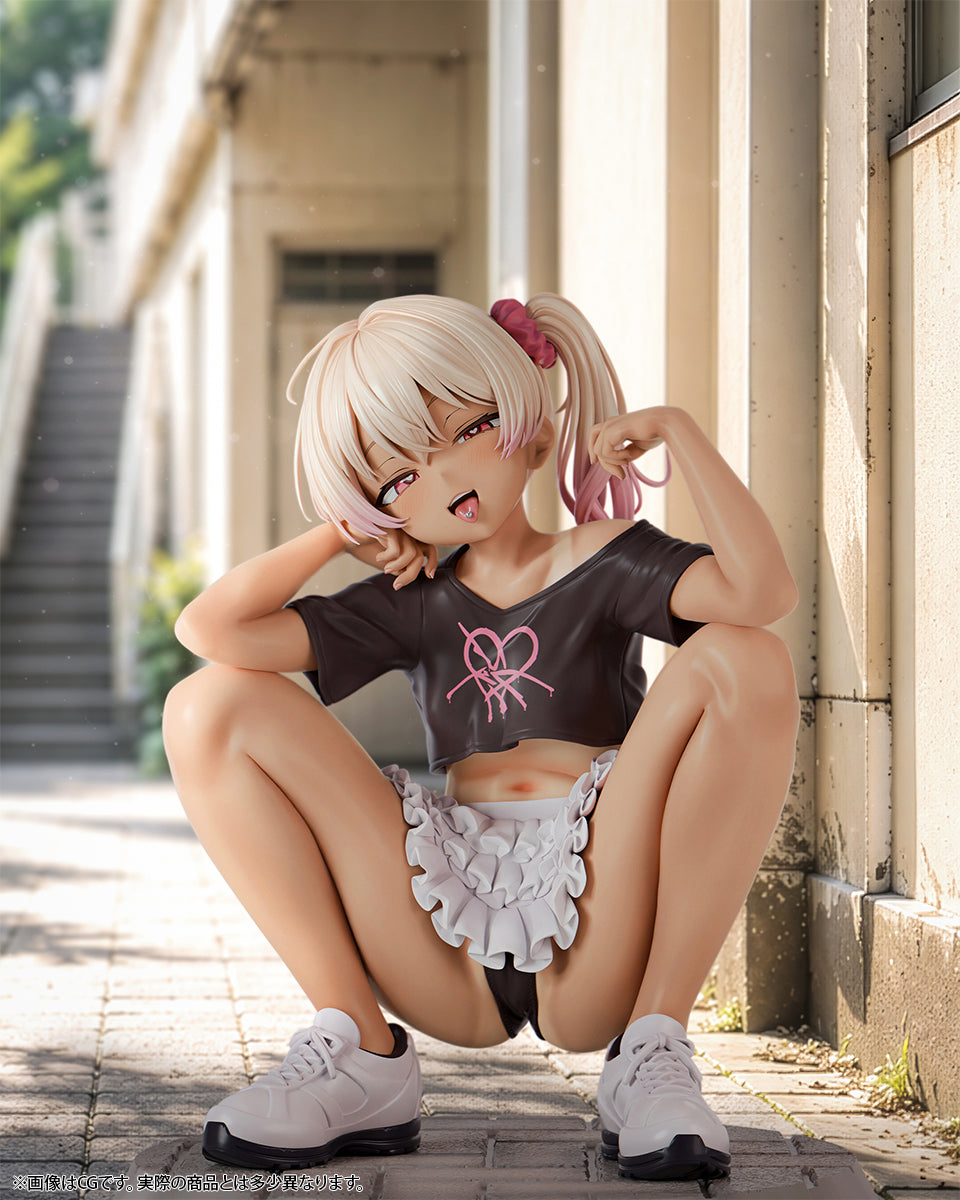 夏目みさの夏休み スク水日焼けver.1/5スケール塗装済み完成品フィギュア 9