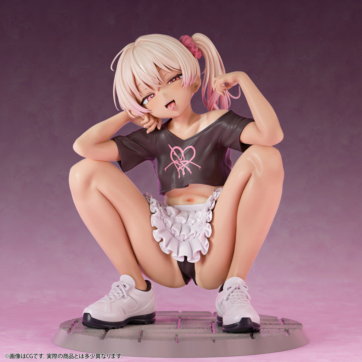 夏目みさの夏休み スク水日焼けver.1/5スケール塗装済み完成品フィギュア 10